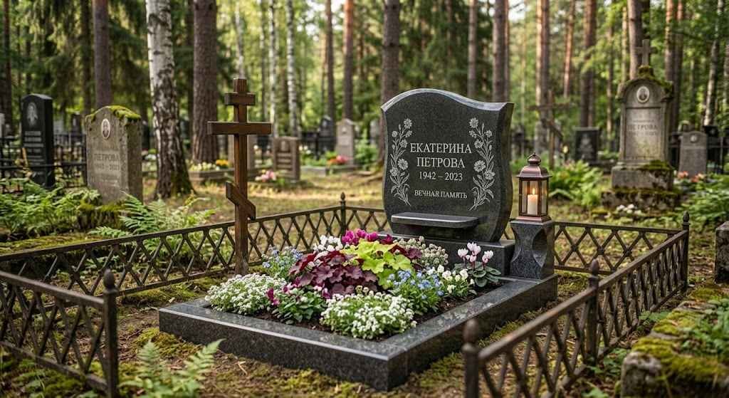 Цветники — пример 1