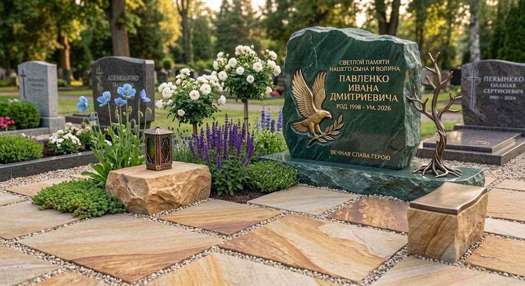 Укладка плитки — пример 1